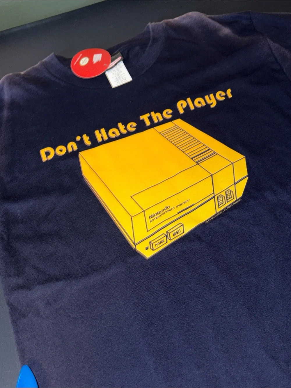 Nintendo - “Don’t Hate The Player” - 2005 Black Shirt - Youth XL (16-18)